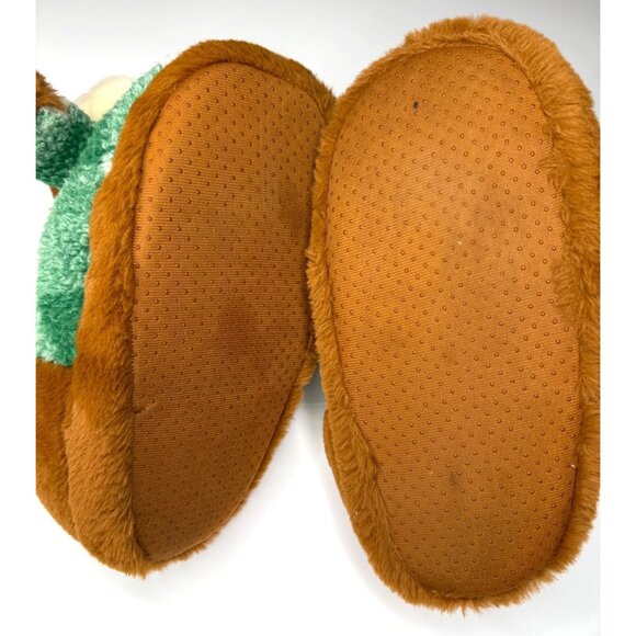 American Eagle Fox-Themed Plush Slippers M/L - Picture 9 of 9